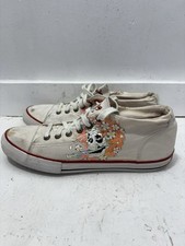 Ed Hardy Low Top Floral Skull