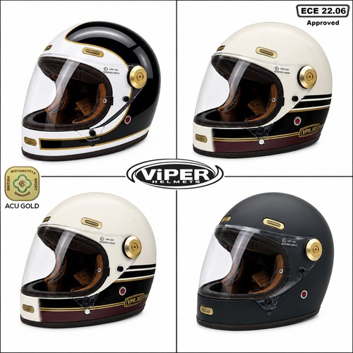 Viper f660 vintage full face - full,