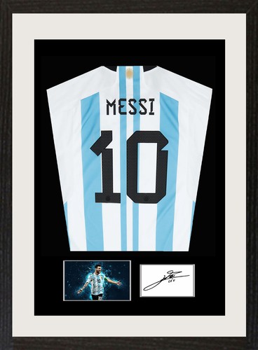 Argentina messi signed shirt - messi,