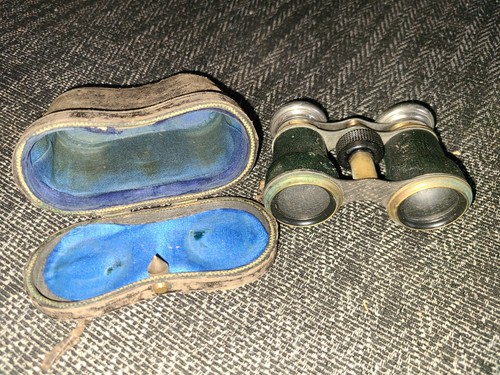 Vintage opera glasses and - opera, case