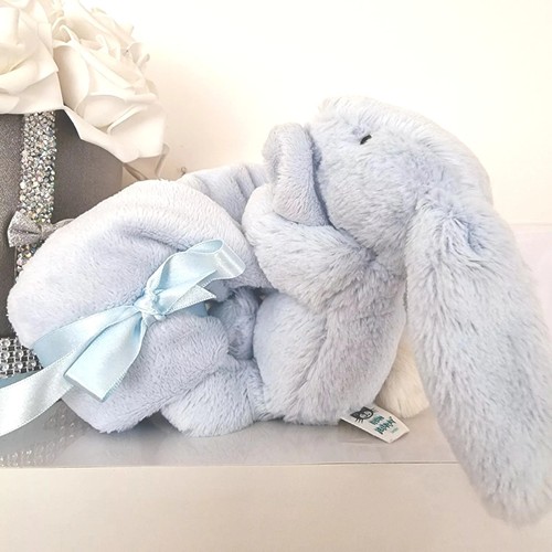 Jellycat bunny blue soother - bunny,