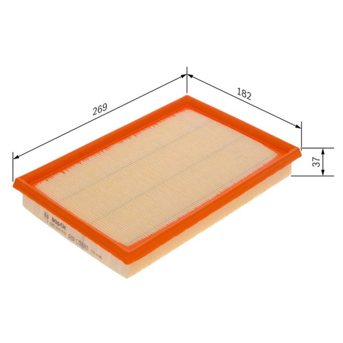 Bosch engine air - filter, fits