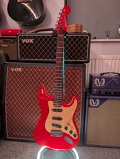 Marlin (Hohner) SL100G 1980s Red Guitar 