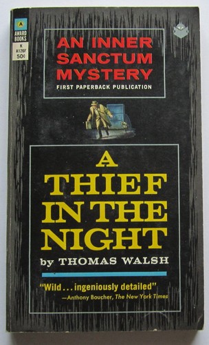 Thief the night thomas - a,