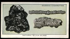 Tobacco Card, Ogdens, THE STORY OF SAND, 1934, Natural Silica Glass, #39