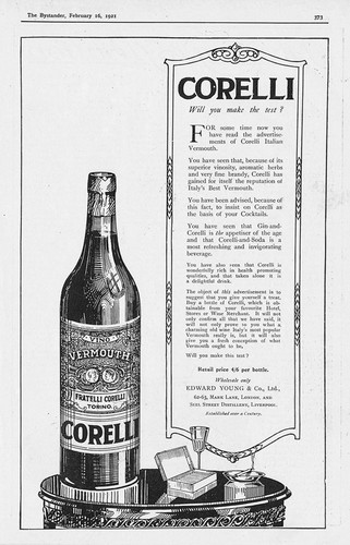 Corelli vermouth will you - corelli,
