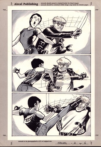 1988 aircel comics samurai - 1988,