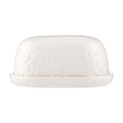 Ceramic butter dish - butter, with