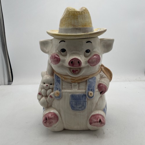Vintage 1960 farmer - farmer, pig