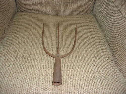 Vintage metal item hay - vintage,