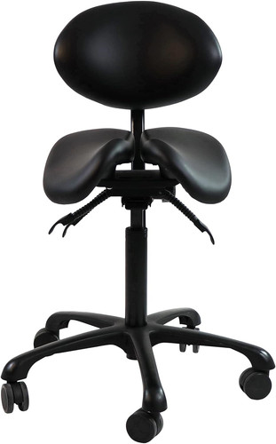 Ergonomic black saddle - ergonomic,