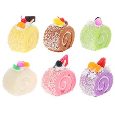  6pcs Artificial Cake Model