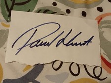Paul Hunter Snooker Autograph, Genuine, Snooker Legend