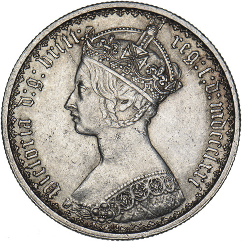 1871 gothic florin victoria - -,