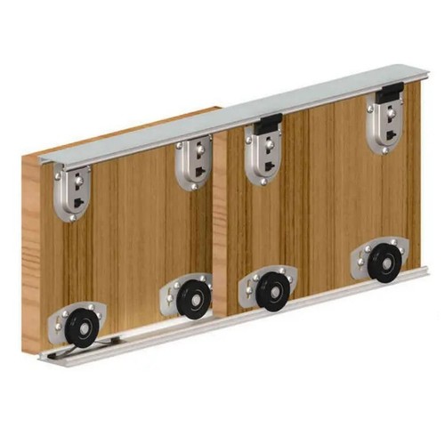 Sliding door track - door, system