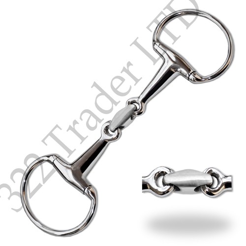 Eggbutt french link - link, snaffle
