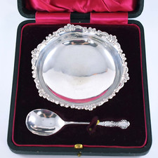 ANTIQUE SILVER CHRISTENING
