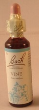 Bach Flower Remedies, Vine