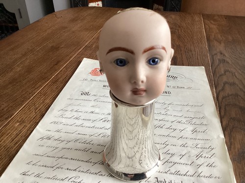 Antique dolls head vintage - ,