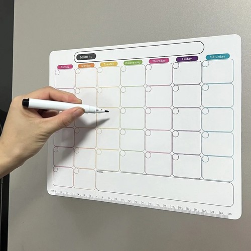 Magnetic fridge planner weekly - planner,