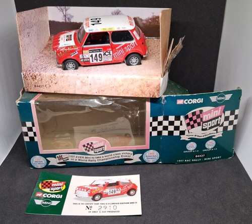 Corgi mini sport 1997 rac - mini,