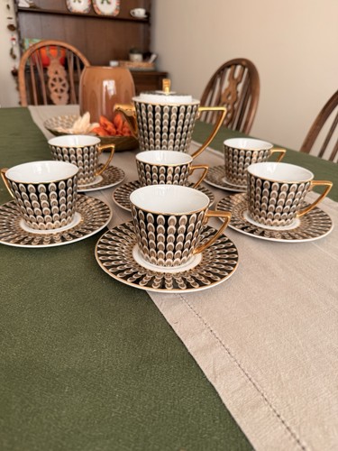 Biba deco peacock dinner set - dinner,