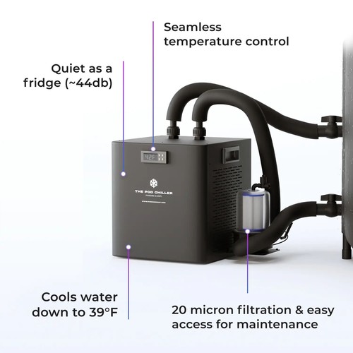 Pod pro water chiller - water, 1/2hp)