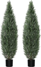Artificial topiary tree 2pc - artificial,