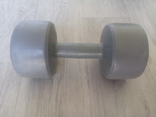 Grey opti 5kg dumbell - x1,