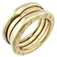 BVLGARI Ring US 4 1/2 EU48 K18 yellow gold B-zero.1 3 bands used