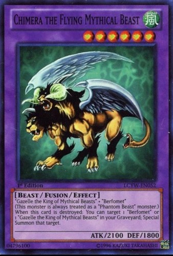Yugioh chimera the flying - chimera,