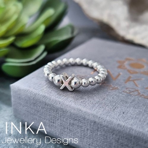 925 sterling silver stacking - silver,