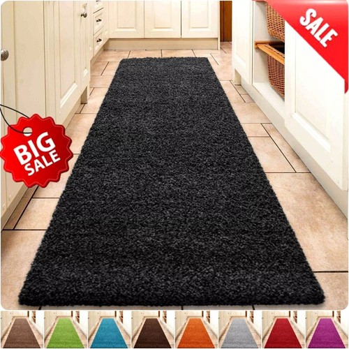 Thick large shaggy - rugs, non