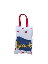 Harrods Christmas Hanging Mini Sealed Bag W/Lavender Scented 5 Inches Retro 