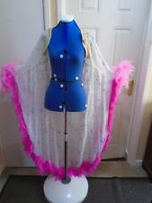 Showgirl cape Feathers theatre show   follies 1