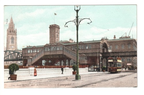 Liverpool over head railway - over,