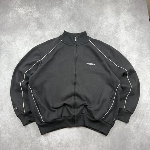 Umbro black full - zip, track