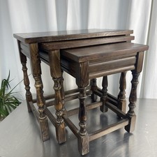 Nest Of Tables Set Of 3 Dark