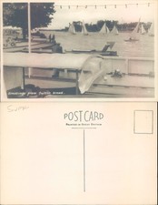 Oulton Broad Suffolk England Sailing River Scenic Printed Lithograph