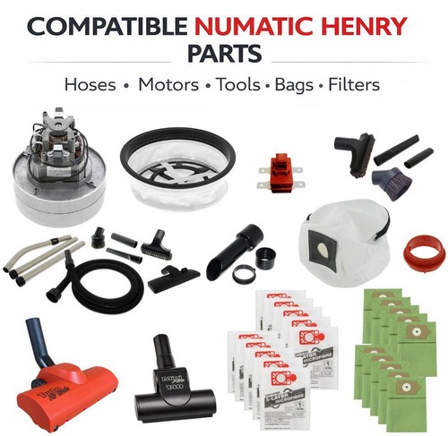 Henry hoover parts hose bags - henry,