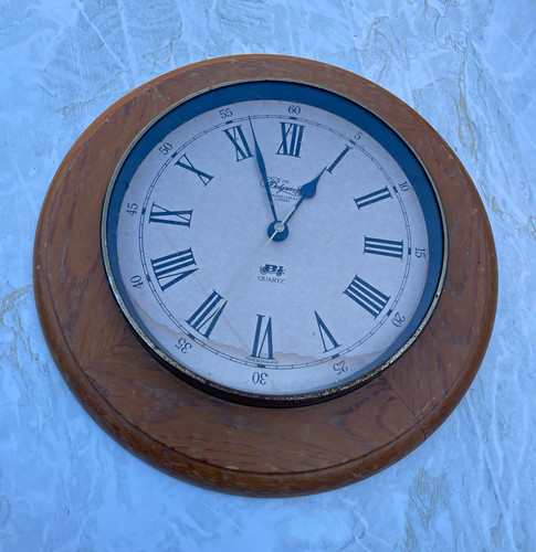The regency round - wall, clock