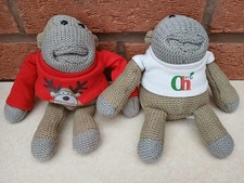 2 PG TIPS monkey soft toys