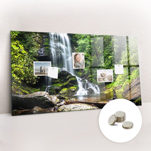 Home memo board glass panel - home,