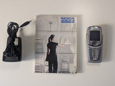 Nokia 6820a Vintage Mobile Phone – Great Condition – Nokia Charger & 6822 Manual