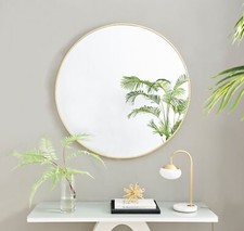 EMMA Round Bedroom Wall Mirror - Small/Medium/Large Multiple Frame Colours