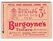 GB: 1929: BB25, 3/- Booklet