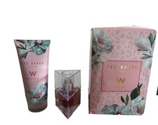Ted Baker W Eau De Toilette 30ml & Perfumed Body Wash 150ml Vanilla  DAMAGED BOX