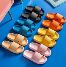 WOMENS Men ULTRA SOFT SUMMER BEACH SLIP ON MULE SLIDES SLIDERS SANDALS SLIPPERS