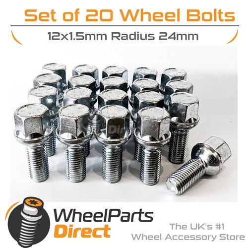 Alloy wheel bolts - bolts, 12x1.5
