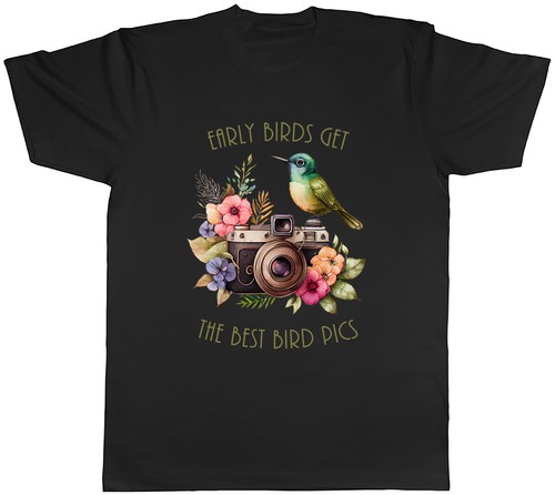 Bird watching mens shirt - bird,